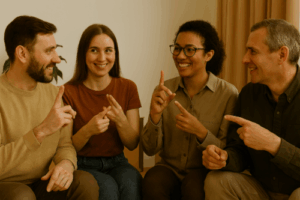 Im Nachbarschaftstreff Glienicke