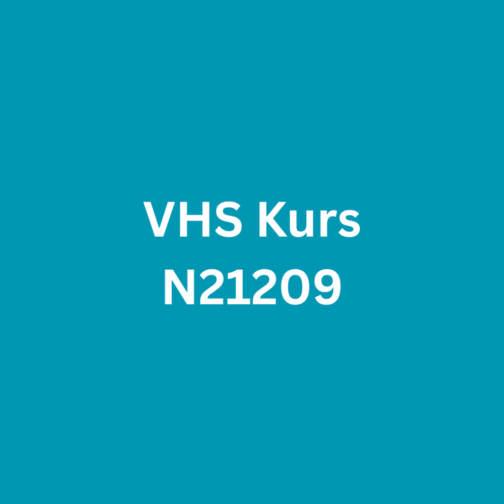VHS- Kurs N21209 - Aquarell- und Acrylmalerei